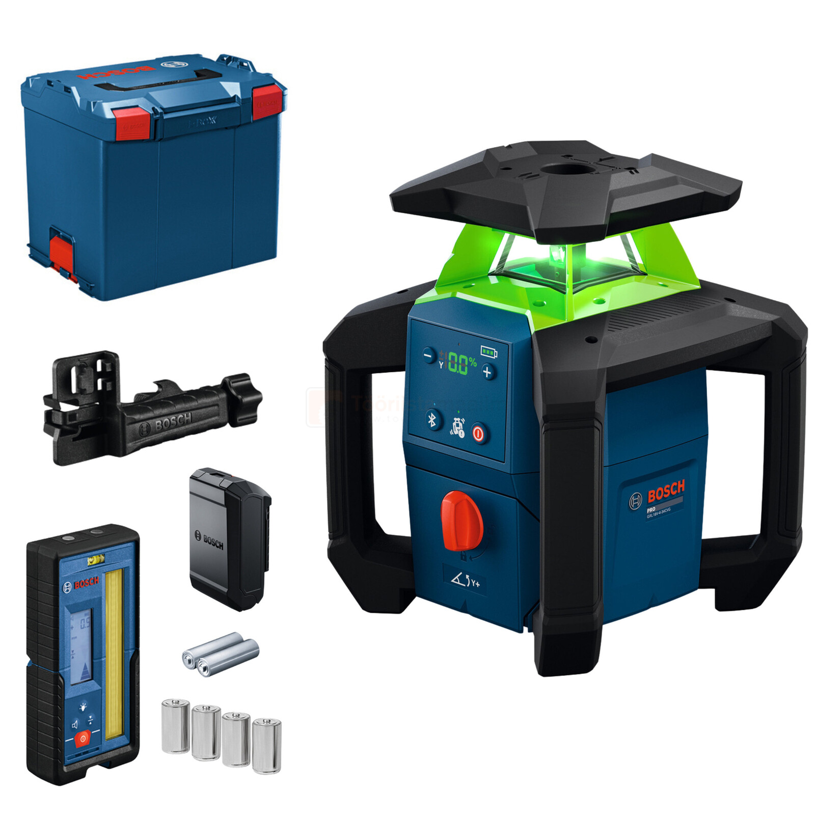 Bosch rotācijas lāzera GRL18V-4-34CVG, bez akumulatora un lādētāja